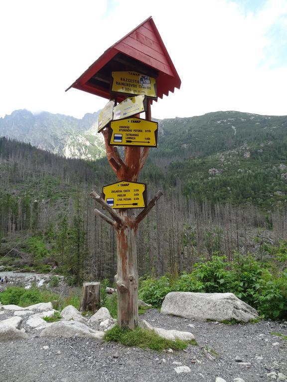 Penzion Tatry Vel'ka Lomnica Exterior foto